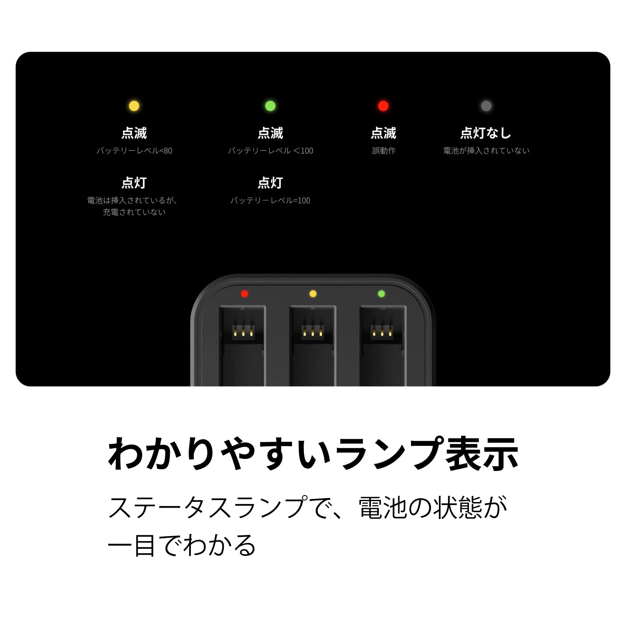Amazon.co.jp: Insta360 X3 高速充電ハブ : 家電＆カメラ